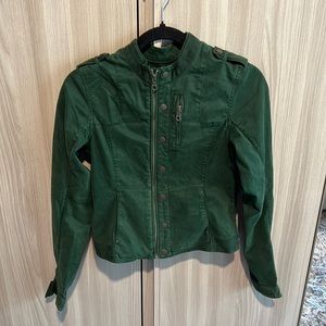 Green jacket